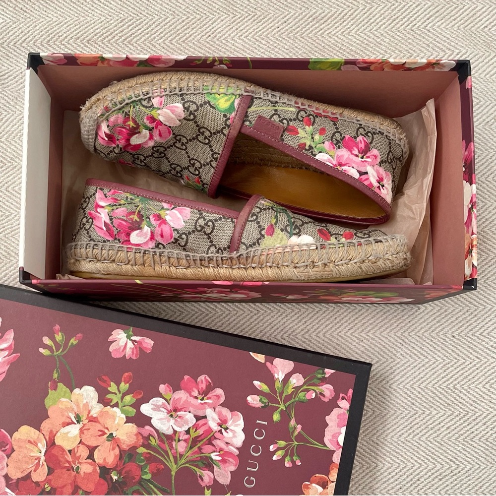Gucci Floral Espadrilles